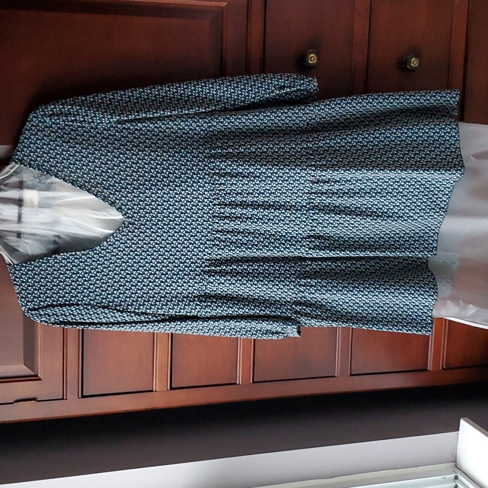 KimKa - long sleeve dress: Size: Small. Flower pattern.